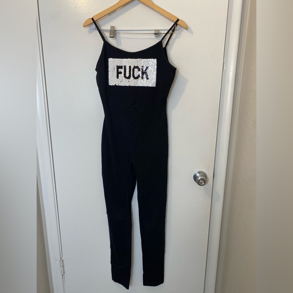 Black Statement Jumpsuit